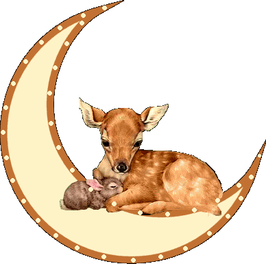 Sarenka i zajączek już śpią